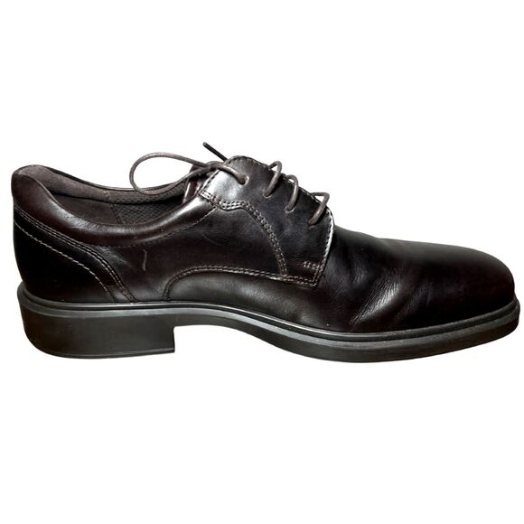 ECCO Men’s Leather Oxford Dress Shoes Brown US 10–10.5 Removable Dual Fit Insole main image 6